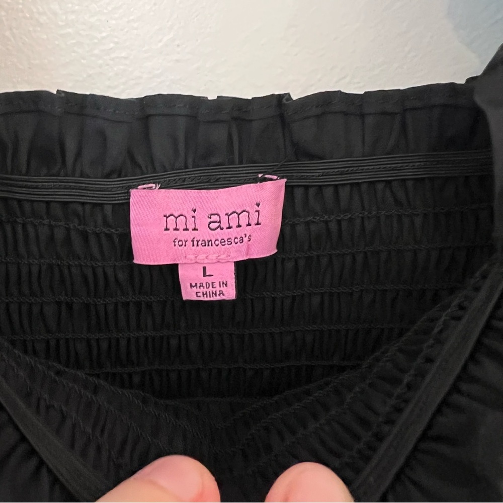 Mi Ami Mini Nap Dress Black - Picture 10 of 10